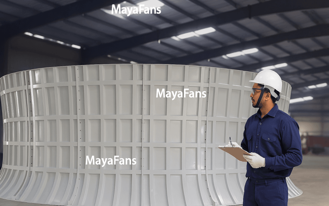 How Surface Finishes Transform FRP Fan Stacks for Cooling Tower Efficiency